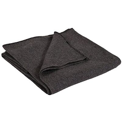 Stansport Manta de Lana, Gris, 60 x 80 Pulgadas Stansport Manta de Lana, Gris, 60 x 80 Pulgadas