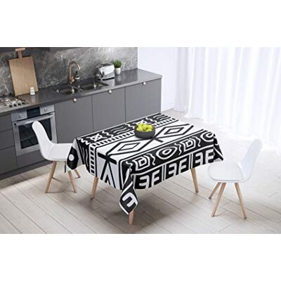 Bonamaison Kitchen Decoration, Tablecloth, 145 cm x 145 cm Designed and Manufactured in Turkey Bonamaison Kitchen Decoration, Tablecloth, 145 cm x 145 cm Designed and Manufactured in Turkey