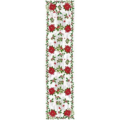 Vilber Camino Mesa Flor (38,5x155 cm), PVC Poliester, Antideslizante, Lavable, Resistente al Calor, con Posibilidad de manteles Individuales y alfombras a Juego Vilber Camino Mesa Flor (38,5x155 cm), PVC Poliester, Antideslizante, Lavable, Resistente al Calor, con Posibilidad de manteles Individuales y alfombras a Juego