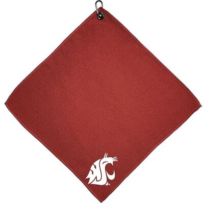 Team Golf NCAA Washington State Cougars Toalla de Golf de Microfibra, 15 x 15 Team Golf NCAA Washington State Cougars Toalla de Golf de Microfibra, 15 x 15