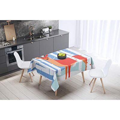 Bonamaison Kitchen Decoration, Tablecloth, 145 cm x 145 cm Designed and Manufactured in Turkey Bonamaison Kitchen Decoration, Tablecloth, 145 cm x 145 cm Designed and Manufactured in Turkey