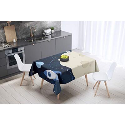 Bonamaison Kitchen Decoration, Tablecloth, 145 cm x 145 cm Designed and Manufactured in Turkey Bonamaison Kitchen Decoration, Tablecloth, 145 cm x 145 cm Designed and Manufactured in Turkey
