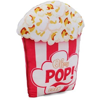 Oh My Pop! Crunchy-Cojín Grande, Blanco, 32 x 35 cm Oh My Pop! Crunchy-Cojín Grande, Blanco, 32 x 35 cm