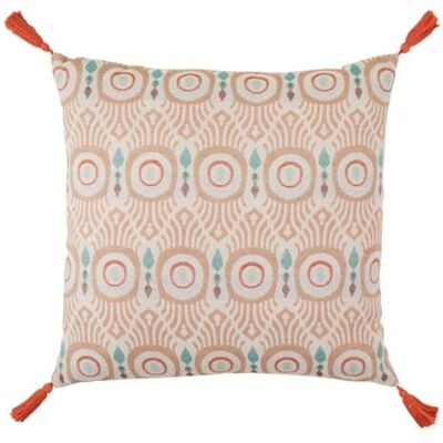 ATMOSPHERA CREATEUR D'INTERIEUR Cojín Jacquard Ikat 50 x 50 cm ATMOSPHERA CREATEUR D'INTERIEUR Cojín Jacquard Ikat 50 x 50 cm