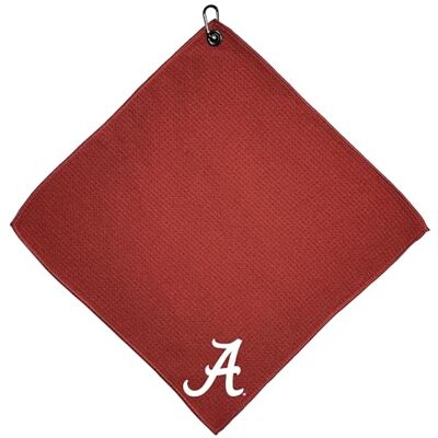 Team Golf NCAA Alabama Crimson Tide Toalla de Golf de Microfibra, 15 x 15 Team Golf NCAA Alabama Crimson Tide Toalla de Golf de Microfibra, 15 x 15