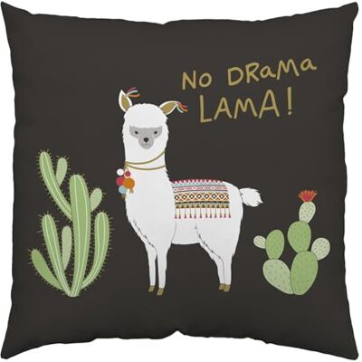 H:)PPY life Sheepworld H:PPY Life Cojín Decorativo de algodón, 40 x 40 cm, diseño de Llama H:)PPY life Sheepworld H:PPY Life Cojín Decorativo de algodón, 40 x 40 cm, diseño de Llama