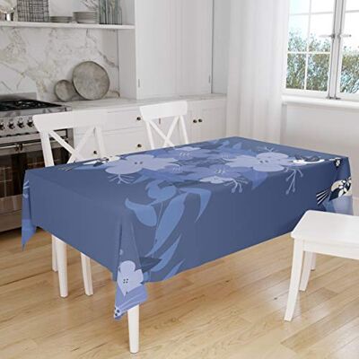 Bonamaison Kitchen Decoration, Tablecloth, 145 cm x 180 cm – Diseñado y Fabricado en Turkey Bonamaison Kitchen Decoration, Tablecloth, 145 cm x 180 cm – Diseñado y Fabricado en Turkey
