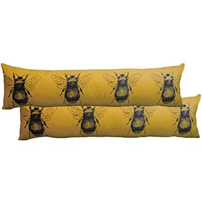 furn. Evans Lichfield Gold Bee Proyecto excluidor (Paquete Doble), poliéster, Oro furn. Evans Lichfield Gold Bee Proyecto excluidor (Paquete Doble), poliéster, Oro