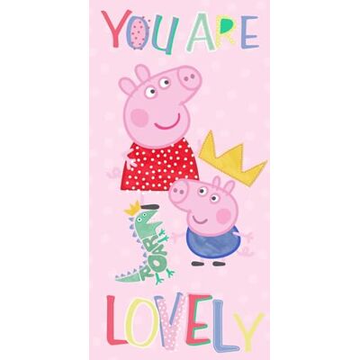 Disney Marvel Toalla de Playa Infantil 70x140 cm – Microfibra de Secado Rápido – Varios Diseños Oficiales Mickey, Minnie, Stitch, Frozen, Avengers y Spider-Man (Peppa Pig) Disney Marvel Toalla de Playa Infantil 70x140 cm – Microfibra de Secado Rápido – Varios Diseños Oficiales Mickey, Minnie, Stitch, Frozen, Avengers y Spider-Man (Peppa Pig)