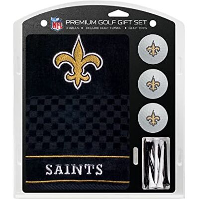 Team Golf Juego de Regalo de la NFL: Toalla Bordada, 3 Pelotas de Golf y 14 Camisetas, Toalla de algodón de Tres Pliegues de 16 x 22 Pulgadas Team Golf Juego de Regalo de la NFL: Toalla Bordada, 3 Pelotas de Golf y 14 Camisetas, Toalla de algodón de Tres Pliegues de 16 x 22 Pulgadas
