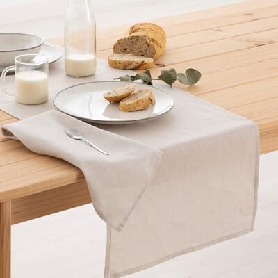 BL BELUM BELUM Camino de Mesa Lino 00% Light Grey de 45x 40cm Centro de Mesa Tejido 00% Lino 95 grs. Decoración del hogar Caminos de Mesa BL BELUM BELUM Camino de Mesa Lino 00% Light Grey de 45x 40cm Centro de Mesa Tejido 00% Lino 95 grs. Decoración del hogar Caminos de Mesa