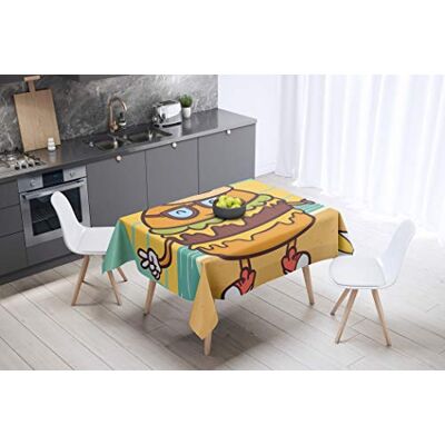 Bonamaison Kitchen Decoration, Tablecloth, 145 cm x 145 cm Designed and Manufactured in Turkey Bonamaison Kitchen Decoration, Tablecloth, 145 cm x 145 cm Designed and Manufactured in Turkey