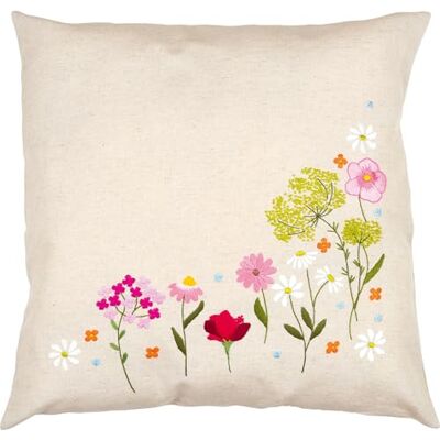 Vervaco Set De Bordado Kit Bordado Cojin Decorativo FLORES SILVESTRES Funda De Cojín Con Cremallera Manualidades Adultos Decoracion Bordar Kit Completo DIY Creativo Regalo 40 x 40 cm Embroidery Vervaco Set De Bordado Kit Bordado Cojin Decorativo FLORES SILVESTRES Funda De Cojín Con Cremallera Manualidades Adultos Decoracion Bordar Kit Completo DIY Creativo Regalo 40 x 40 cm Embroidery