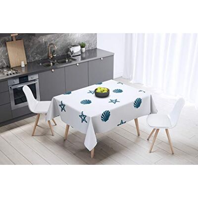 Bonamaison Kitchen Decoration, Tablecloth, 145 cm x 145 cm Designed and Manufactured in Turkey Bonamaison Kitchen Decoration, Tablecloth, 145 cm x 145 cm Designed and Manufactured in Turkey