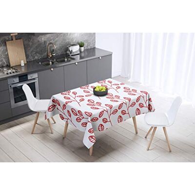 Bonamaison Kitchen Decoration, Tablecloth, 145 cm x 145 cm Designed and Manufactured in Turkey Bonamaison Kitchen Decoration, Tablecloth, 145 cm x 145 cm Designed and Manufactured in Turkey
