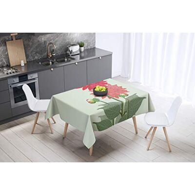 Bonamaison Kitchen Decoration, Tablecloth, 145 cm x 145 cm Designed and Manufactured in Turkey Bonamaison Kitchen Decoration, Tablecloth, 145 cm x 145 cm Designed and Manufactured in Turkey