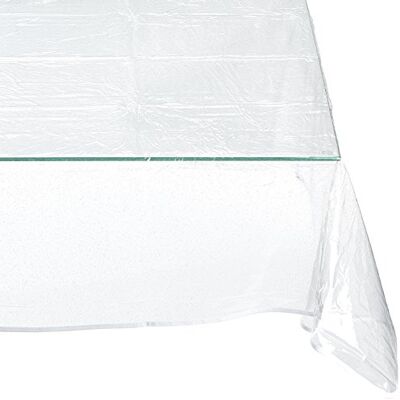 CALITEX Purpurina Mantel PVC Plata 200 x 140 cm CALITEX Purpurina Mantel PVC Plata 200 x 140 cm