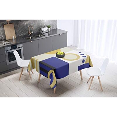 Bonamaison Kitchen Decoration, Tablecloth, 145 cm x 145 cm Designed and Manufactured in Turkey Bonamaison Kitchen Decoration, Tablecloth, 145 cm x 145 cm Designed and Manufactured in Turkey