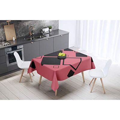 Bonamaison Kitchen Decoration, Tablecloth, 145 cm x 145 cm Designed and Manufactured in Turkey Bonamaison Kitchen Decoration, Tablecloth, 145 cm x 145 cm Designed and Manufactured in Turkey