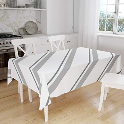 Bonamaison Kitchen Decoration, Tablecloth, 145 cm x 180 cm – Diseñado y Fabricado en Turkey Bonamaison Kitchen Decoration, Tablecloth, 145 cm x 180 cm – Diseñado y Fabricado en Turkey
