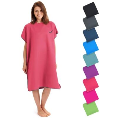 Fit-Flip Poncho de Surf Ligero Compacto Secado rápido Microfibra Fit-Flip Poncho de Surf Ligero Compacto Secado rápido Microfibra