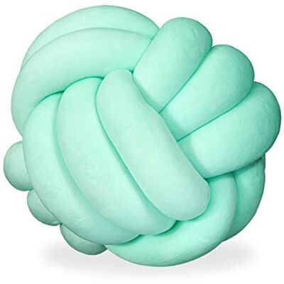 RELAXDAYS - Nodo - Menta - 25 cm - Cojín RELAXDAYS - Nodo - Menta - 25 cm - Cojín