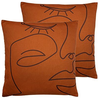 furn. FUCAR. Cojines Rellenos de Plumas de Karma (Paquete Doble), poliéster, Multi furn. FUCAR. Cojines Rellenos de Plumas de Karma (Paquete Doble), poliéster, Multi