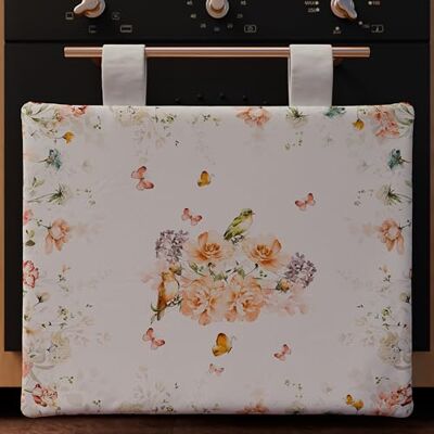 PETTI ARTIGIANI ITALIANI Accesorios Textiles de Cocina, Cubre Horno 40 x 50 cm de Microfibra, Cubre Horno Moderno con impresión Digital Floral 06, 100% Made in Italy PETTI ARTIGIANI ITALIANI Accesorios Textiles de Cocina, Cubre Horno 40 x 50 cm de Microfibra, Cubre Horno Moderno con impresión Digital Floral 06, 100% Made in Italy