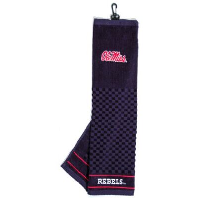 Team Golf NCAA Toalla de Golf Bordada, , Ole Miss Rebeldes Team Golf NCAA Toalla de Golf Bordada, , Ole Miss Rebeldes