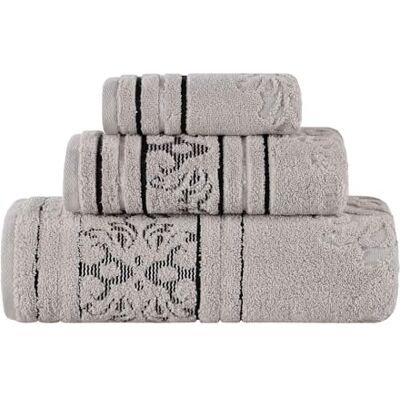Superior Juego de Toallas de algodón de 3 Piezas, Incluye 1 baño, 1 Toalla de Mano, 1 Toalla para la Cara, Secado rápido, artículos Esenciales para el hogar, Ducha, SPA, Toallas absorbentes Suaves de Superior Juego de Toallas de algodón de 3 Piezas, Incluye 1 baño, 1 Toalla de Mano, 1 Toalla para la Cara, Secado rápido, artículos Esenciales para el hogar, Ducha, SPA, Toallas absorbentes Suaves de