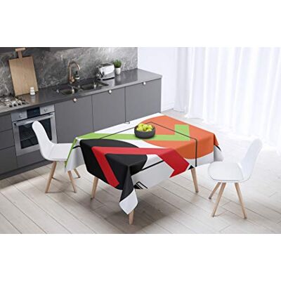 Bonamaison Kitchen Decoration, Tablecloth, 145 cm x 145 cm Designed and Manufactured in Turkey Bonamaison Kitchen Decoration, Tablecloth, 145 cm x 145 cm Designed and Manufactured in Turkey