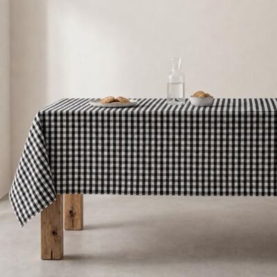GAMUSI - Mantel antimanchas - Negro - Mantel GAMUSI - Mantel antimanchas - Negro - Mantel