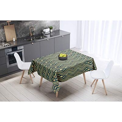 Bonamaison Kitchen Decoration, Tablecloth, 145 cm x 145 cm Designed and Manufactured in Turkey Bonamaison Kitchen Decoration, Tablecloth, 145 cm x 145 cm Designed and Manufactured in Turkey