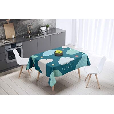 Bonamaison Kitchen Decoration, Tablecloth, 145 cm x 145 cm Designed and Manufactured in Turkey Bonamaison Kitchen Decoration, Tablecloth, 145 cm x 145 cm Designed and Manufactured in Turkey