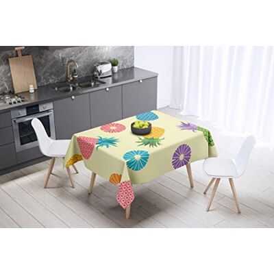 Bonamaison Kitchen Decoration, Tablecloth, 145 cm x 145 cm Designed and Manufactured in Turkey Bonamaison Kitchen Decoration, Tablecloth, 145 cm x 145 cm Designed and Manufactured in Turkey