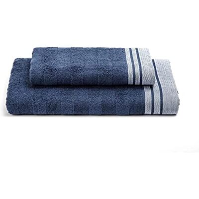 Caleffi – Juego de Toallas Baño 100% Algodón – Set 2 Piezas: 1 Toalla Lavabo 50x100 cm + 1 Toalla Invitado 40x60 cm – Suaves, Absorbentes y Lavables Toallas Baño Completo Ducha Caleffi – Juego de Toallas Baño 100% Algodón – Set 2 Piezas: 1 Toalla Lavabo 50x100 cm + 1 Toalla Invitado 40x60 cm – Suaves, Absorbentes y Lavables Toallas Baño Completo Ducha