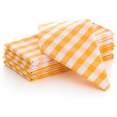 GAMUSI - Vichy algodón - 45x45 cm - 50/50 - Servilletas GAMUSI - Vichy algodón - 45x45 cm - 50/50 - Servilletas