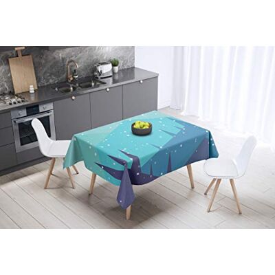Bonamaison Kitchen Decoration, Tablecloth, 145 cm x 145 cm Designed and Manufactured in Turkey Bonamaison Kitchen Decoration, Tablecloth, 145 cm x 145 cm Designed and Manufactured in Turkey