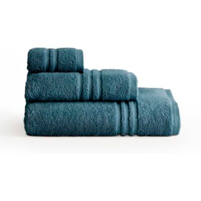 BOHEME Juego de 3 Toallas Premium Azul Turquesa con Toalla de Baño Grande BOHEME Juego de 3 Toallas Premium Azul Turquesa con Toalla de Baño Grande
