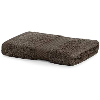 DecoKing Toalla 50x100 cm Algodón Bambú Viscosa Marrón Chocolate Absorbente Antibacterial Bamby DecoKing Toalla 50x100 cm Algodón Bambú Viscosa Marrón Chocolate Absorbente Antibacterial Bamby