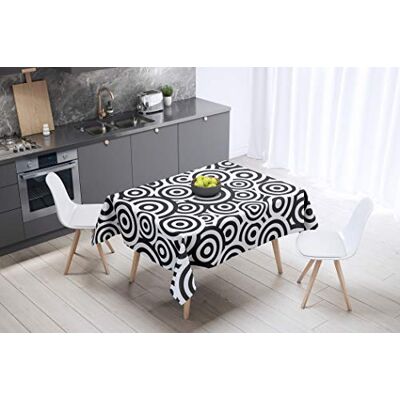 Bonamaison Kitchen Decoration, Tablecloth, 145 cm x 145 cm Designed and Manufactured in Turkey Bonamaison Kitchen Decoration, Tablecloth, 145 cm x 145 cm Designed and Manufactured in Turkey