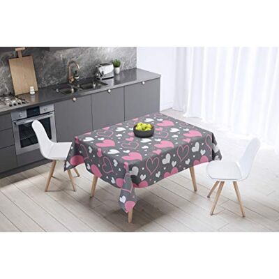 Bonamaison Kitchen Decoration, Tablecloth, 145 cm x 145 cm Designed and Manufactured in Turkey Bonamaison Kitchen Decoration, Tablecloth, 145 cm x 145 cm Designed and Manufactured in Turkey
