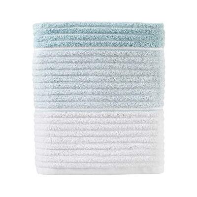SKL Home by Saturday Knight Ltd. Planet Ombre Toalla de baño, Aqua Peso de 600 g/m². Calidad de nivel de spa. Jacquard texturizado suave y absorbente. SKL Home by Saturday Knight Ltd. Planet Ombre Toalla de baño, Aqua Peso de 600 g/m². Calidad de nivel de spa. Jacquard texturizado suave y absorbente.