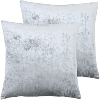 Paoletti - Verona Cushions - Plateado - Twin Pack - Cushions Paoletti - Verona Cushions - Plateado - Twin Pack - Cushions