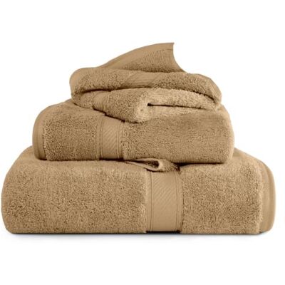 Superior Madison TS Juego de Toallas de 3 Piezas, Tostada Juego de toallas de lujo suaves, de secado rápido, artículos esenciales de baño, baño de invitados, spa, 1 baño Superior Madison TS Juego de Toallas de 3 Piezas, Tostada Juego de toallas de lujo suaves, de secado rápido, artículos esenciales de baño, baño de invitados, spa, 1 baño