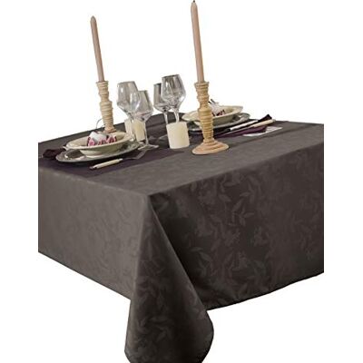 CALITEX PROMOFLASH83 Mantel de Tejido Rectangular 150 x 250 Ombra Gris Fonce CALITEX PROMOFLASH83 Mantel de Tejido Rectangular 150 x 250 Ombra Gris Fonce