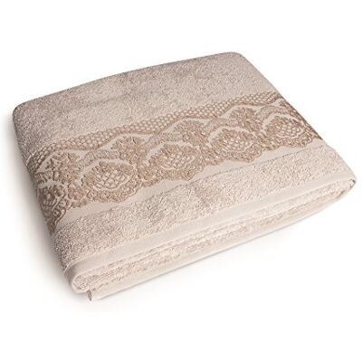 Excelsa Country SPA Toalla de Ducha, Algodón, Écru, 39x34x4 cm Excelsa Country SPA Toalla de Ducha, Algodón, Écru, 39x34x4 cm