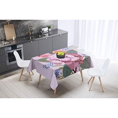 Bonamaison Kitchen Decoration, Tablecloth, 145 cm x 145 cm Designed and Manufactured in Turkey Bonamaison Kitchen Decoration, Tablecloth, 145 cm x 145 cm Designed and Manufactured in Turkey