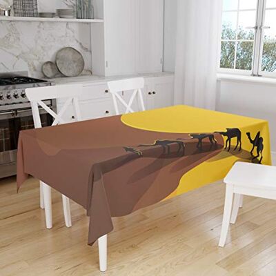 Bonamaison Kitchen Decoration, Tablecloth, 145 cm x 180 cm – Diseñado y Fabricado en Turkey Bonamaison Kitchen Decoration, Tablecloth, 145 cm x 180 cm – Diseñado y Fabricado en Turkey