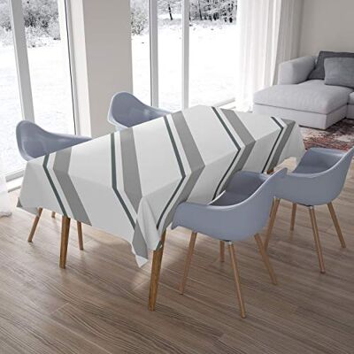 Bonamaison Kitchen Decoration, Tablecloth, 145 cm x 220 cm – Diseñado y Fabricado en Turkey Bonamaison Kitchen Decoration, Tablecloth, 145 cm x 220 cm – Diseñado y Fabricado en Turkey